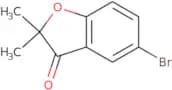 5-Bromo-2,2-dimethyl-2,3-dihydro-1-benzofuran-3-one