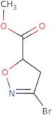 Methyl 3-bromo-4,5-dihydro-1,2-oxazole-5-carboxylate