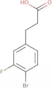 3-(4-Bromo-3-fluorophenyl)propanoic acid