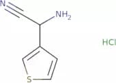 2-Amino-2-(thiophen-3-yl)acetonitrile hydrochloride