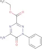 Ethyl 5-amino-6-oxo-1-phenyl-1,6-dihydro-1,2,4-triazine-3-carboxylate