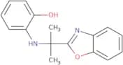 2-{[2-(1,3-Benzoxazol-2-yl)propan-2-yl]amino}phenol