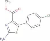 Methyl 2-amino-5-(4-chlorophenyl)-1,3-thiazole-4-carboxylate