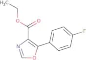 Ethyl 5-(4-fluorophenyl)-1,3-oxazole-4-carboxylate