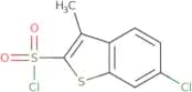 6-Chloro-3-methyl-1-benzothiophene-2-sulfonyl chloride