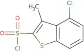 4-Chloro-3-methyl-1-benzothiophene-2-sulfonyl chloride