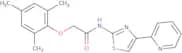 N-[4-(Pyridin-2-yl)-1,3-thiazol-2-yl]-2-(2,4,6-trimethylphenoxy)acetamide