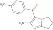 3-(4-Methylbenzoyl)-5H,6H,7H-pyrrolo[1,2-a]imidazol-2-amine