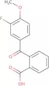2-(3-Fluoro-4-methoxybenzoyl)benzoic acid