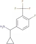 Cyclopropyl[4-fluoro-3-(trifluoromethyl)phenyl]methanamine