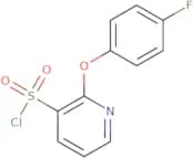 2-(4-Fluorophenoxy)pyridine-3-sulfonyl chloride