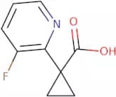 1-(3-Fluoropyridin-2-yl)cyclopropane-1-carboxylic acid