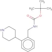 tert-Butyl N-{[2-(piperidin-4-yl)phenyl]methyl}carbamate