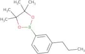 4,4,5,5-Tetramethyl-2-(3-propylphenyl)-1,3,2-dioxaborolane