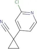 1-(2-Chloropyridin-4-yl)cyclopropane-1-carbonitrile