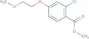 Methyl 2-chloro-4-(2-methoxyethoxy)benzoate