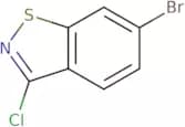 6-Bromo-3-chloro-1,2-benzothiazole