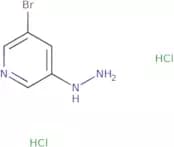 (5-Bromo-pyridin-3-yl)-hydrazine dihydrochloride