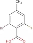 2-bromo-6-fluoro-4-methylbenzoic acid