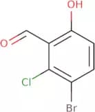 3-Bromo-2-chloro-6-hydroxybenzaldehyde