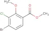 4-Bromo-3-chloro-2-methoxy-benzoic acid methyl ester