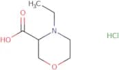 4-Ethylmorpholine-3-carboxylic acid hydrochloride