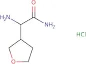 2-Amino-2-(oxolan-3-yl)acetamide hydrochloride