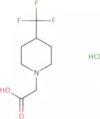 2-[4-(Trifluoromethyl)piperidin-1-yl]acetic acid hydrochloride