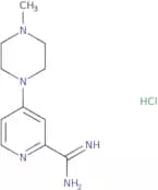 4-(4-Methylpiperazin-1-yl)pyridine-2-carboximidamide hydrochloride