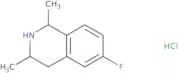 6-Fluoro-1,3-dimethyl-1,2,3,4-tetrahydroisoquinoline hydrochloride