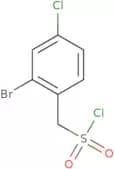 (2-Bromo-4-chlorophenyl)methanesulfonyl chloride
