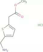 Methyl 2-[5-(aminomethyl)thiophen-2-yl]acetate hydrochloride