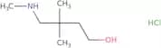 3,3-Dimethyl-4-(methylamino)butan-1-ol hydrochloride