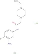N-(3-Amino-4-fluorophenyl)-2-(4-ethylpiperazin-1-yl)acetamide dihydrochloride
