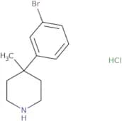 4-(3-Bromophenyl)-4-methylpiperidine hydrochloride