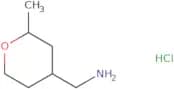 (2-Methyloxan-4-yl)methanamine hydrochloride