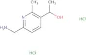 1-[6-(Aminomethyl)-2-methylpyridin-3-yl]ethan-1-ol dihydrochloride