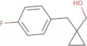 {1-[(4-Fluorophenyl)methyl]cyclopropyl}methanol