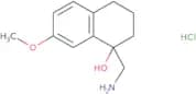 1-(Aminomethyl)-7-methoxy-1,2,3,4-tetrahydronaphthalen-1-ol hydrochloride