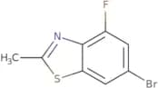 6-Bromo-4-fluoro-2-methyl-1,3-benzothiazole