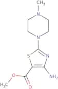 Methyl 4-amino-2-(4-methylpiperazin-1-yl)-1,3-thiazole-5-carboxylate