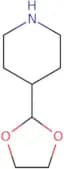4-(1,3-Dioxolan-2-yl)piperidine