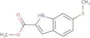 Methyl 6-(methylsulfanyl)-1H-indole-2-carboxylate