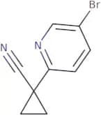 1-(5-Bromopyridin-2-yl)cyclopropanecarbonitrile