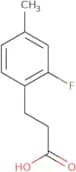 3-(2-Fluoro-4-methylphenyl)propionic acid