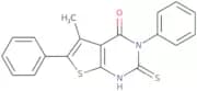 5-Methyl-3,6-diphenyl-2-sulfanyl-3H,4H-thieno[2,3-d]pyrimidin-4-one