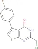 2-(Chloromethyl)-5-(4-fluorophenyl)-3H,4H-thieno[2,3-d]pyrimidin-4-one