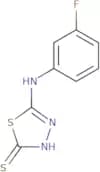 5-[(3-Fluorophenyl)amino]-1,3,4-thiadiazole-2-thiol