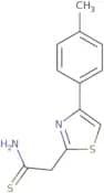 2-[4-(4-Methylphenyl)-1,3-thiazol-2-yl]ethanethioamide