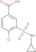 4-Chloro-3-(cyclopropylsulfamoyl)benzoic acid